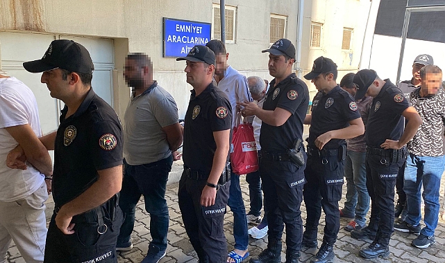 Baron ve baroniçelerin olduğu 46 şüpheli adliyeye çıkartıldı