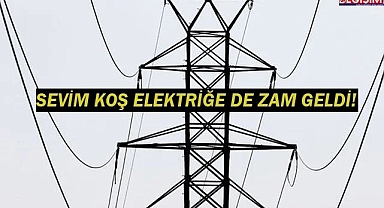 Elektriğe de zam geldi!