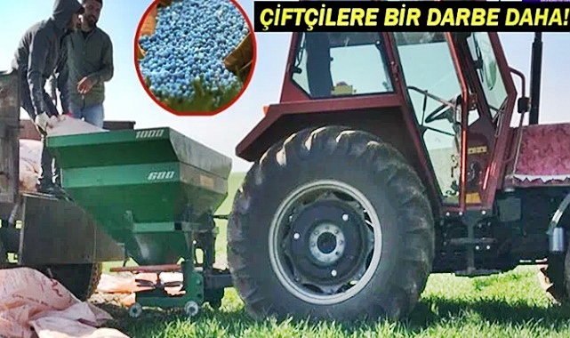 Gübreye de zam geldi...
