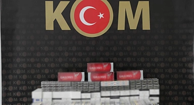 Kaçak sigara ve makaron operasyonu: 2 gözaltı