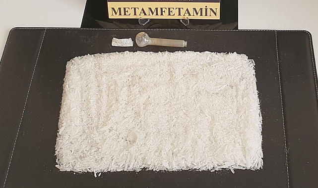 Kaynak makinesine gizlenmiş uyuşturucu!