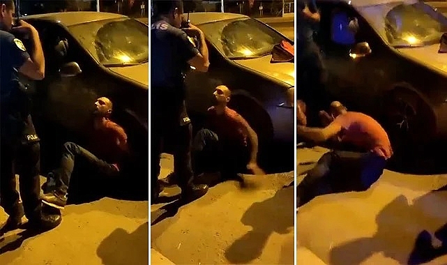 Polisin tokatladığı kişinin suç dosyası kabarık çıktı!