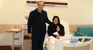 Şanlıurfa'da başarılı operasyon! 9 santimetrelik kist çıkarıldı