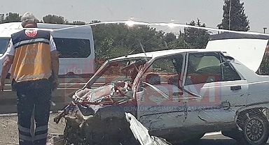 Şanlıurfa'da kaza 3 yaralı