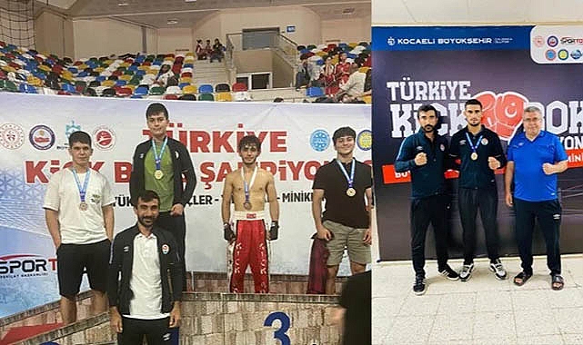 Şanlıurfalı Kıck Boksçulardan Madalya yağmuru!