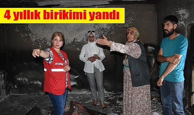 Urfalı gencin düğün hayali kül oldu!