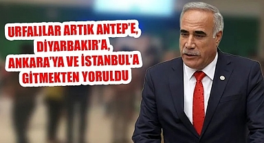 'Urfalı günlerce bekliyor!'