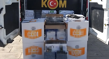 3 milyon 230 bin kaçak makaron ele geçirildi