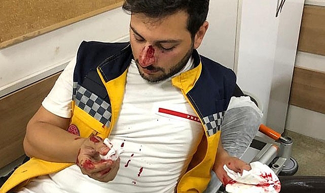 Ambulans şoförünü darp eden şahıs tutuklandı!