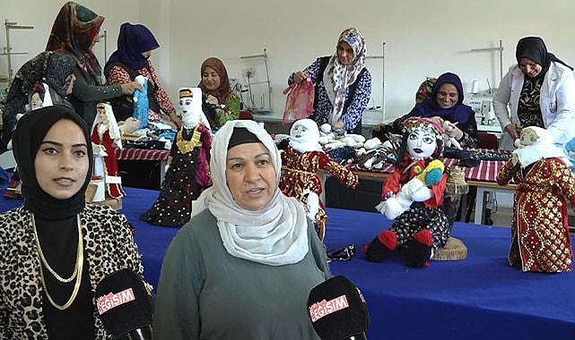 Bez bebekler yeniden hayat buluyor