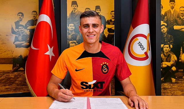 Galatasaray, Kazımcan ile 5 yıllık sözleşme imzaladı