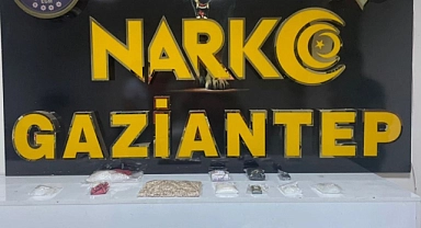 Gaziantep'te 2 kilo metamfetamin ele geçirildi