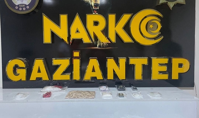 Gaziantep'te 2 kilo metamfetamin ele geçirildi