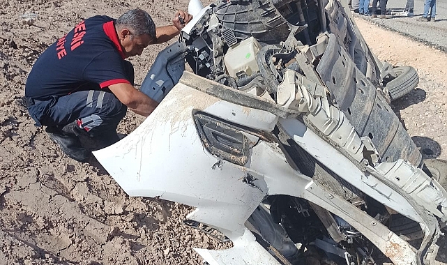 KPSS sınavına yetişmeye çalışırken kaza yaptı