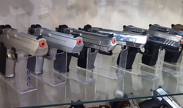 Kurusıkı tabancaları gerçeğe dönüştüren şahıs yakalandı!