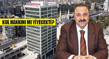 Özel kıyafetlerini belediyeye mi ödetmeye çalıştı!