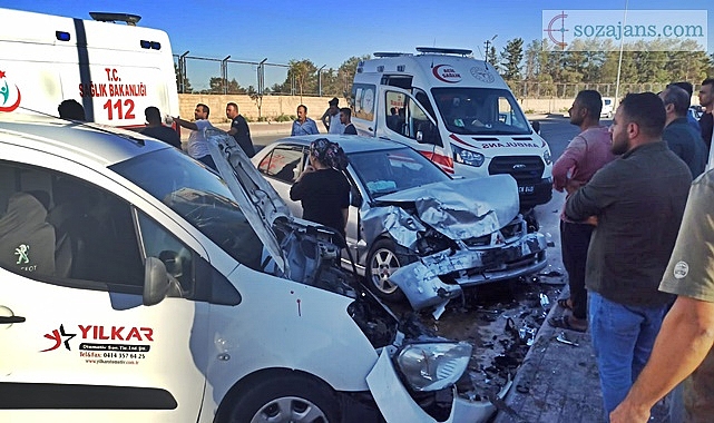 Şanlıurfa'da korkunç kaza! 5 yaralı