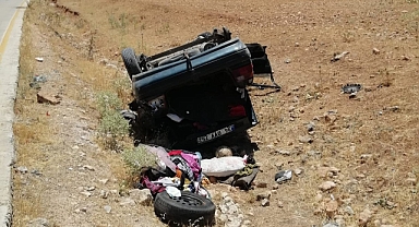 Şanlıurfa’da trafik kazası! 1 ölü, 8 yaralı