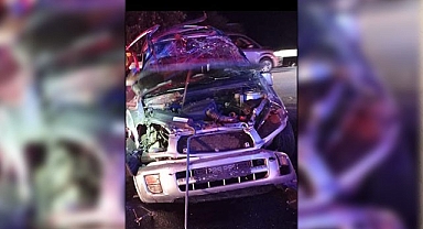 Şanlıurfalı aile Mersin'de kaza yaptı