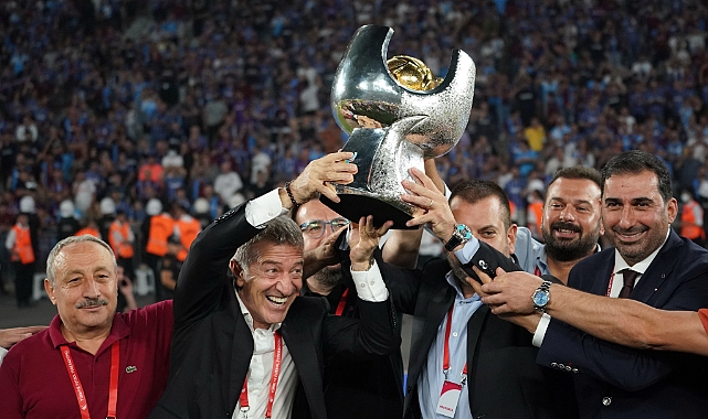 Süper Kupa’nın sahibi Trabzonspor
