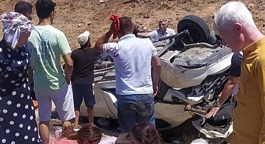 Trafik kazası! 2’si çocuk 4 yaralı