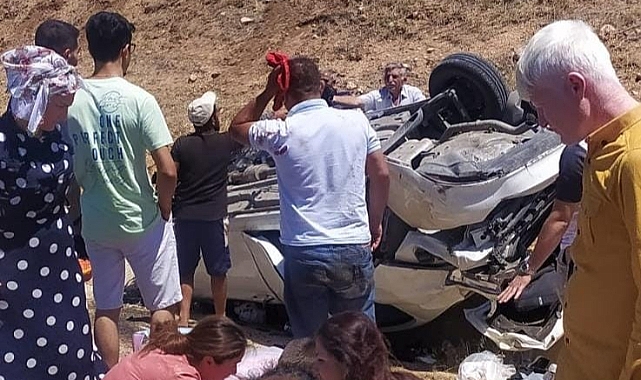 Trafik kazası! 2’si çocuk 4 yaralı