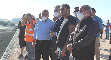 Vali Gül, TAG otoyolundaki son durumu inceledi