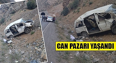 Van’da feci kaza 2 ölü 8 yaralı