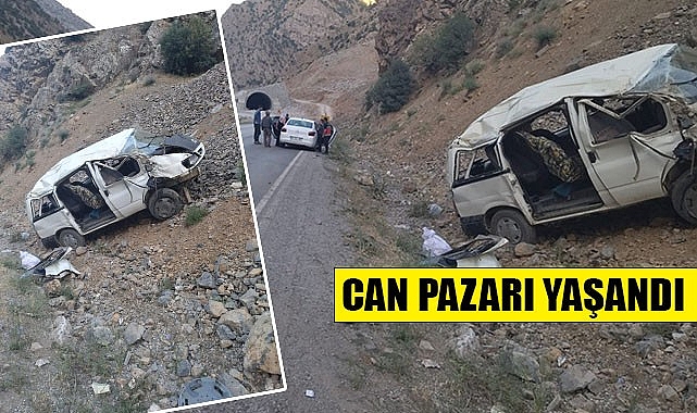 Van’da feci kaza 2 ölü 8 yaralı