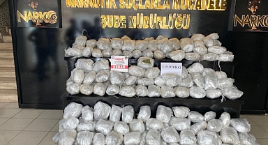115 kilogram uyuşturucu madde ele geçirildi