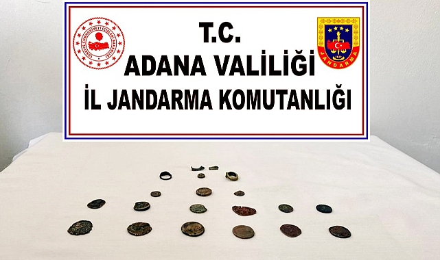 20 tarihi obje ele geçirildi