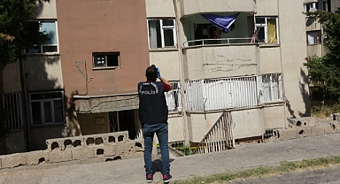 4'üncü kattan düşen engelli vatandaş ağır yaralandı