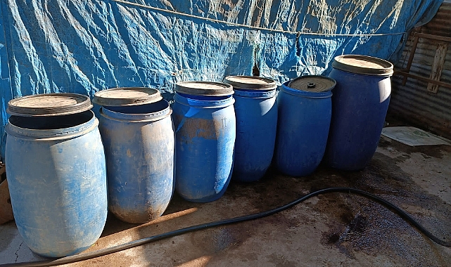 Adana'da sahte içki ele geçirildi