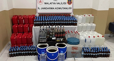 Bin 100 litre kaçak alkol ele geçirildi