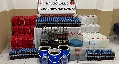 Bin 100 litre kaçak alkol ele geçirildi