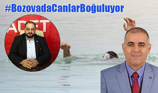Bozova'da canlar boğuluyor!