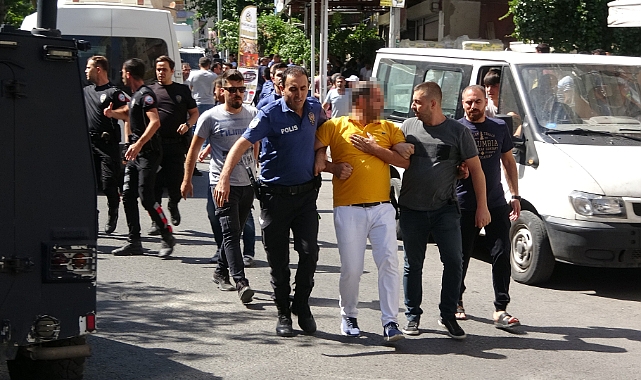 Diyarbakır'da önce kaza sonra kavga meydana geldi