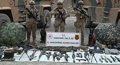 Eren Abluka-29 operasyonunda çok sayıda mühimmat ele geçirildi