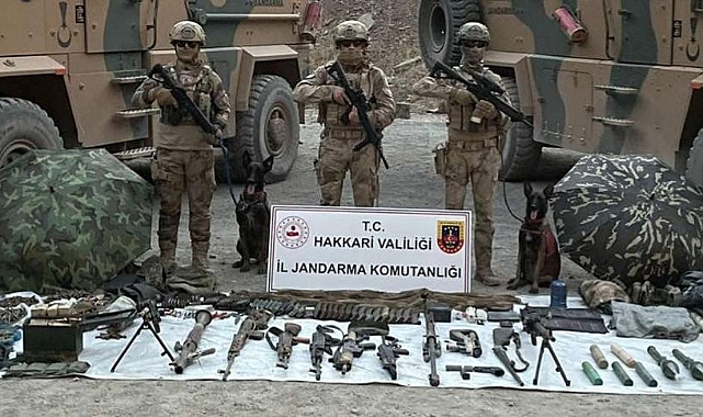 Eren Abluka-29 operasyonunda çok sayıda mühimmat ele geçirildi