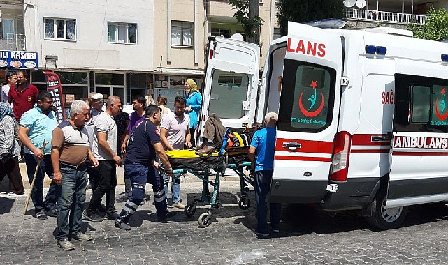 Kamyonet'in çarptığı kişi yaralandı
