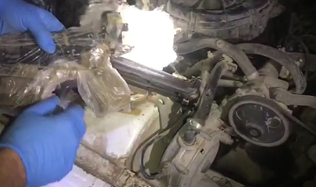 Motor kaputunda 2 adet kaçak silah ele geçirildi
