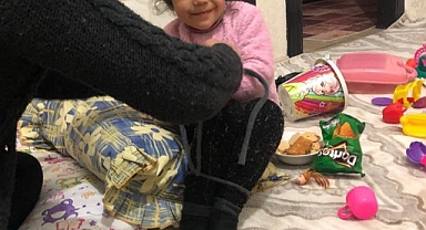 Küçük Asiye pitbull saldırısına uğradı