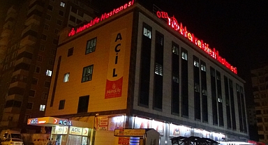 Şanlıurfa'da hastanede yaşanan kavga anı kameraya yansıdı