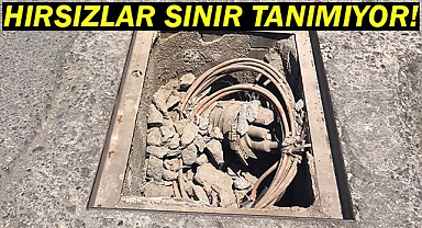 Şanlıurfa'da hırsızlar rögar kapağını çaldı!