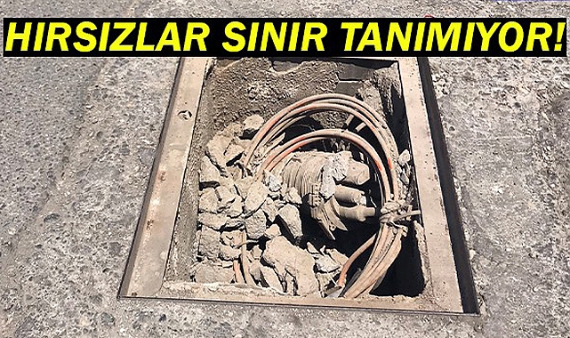 Şanlıurfa'da hırsızlar rögar kapağını çaldı!