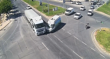 Şanlıurfa'da yaşanan kazalar kameraya yansıdı