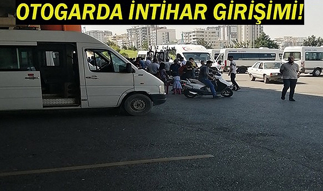Şanlıurfa otogarında intihar vakası!