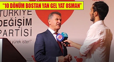 Sarıgül: Urfa vekilleri çalışmıyor