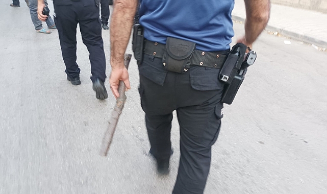 Satırla kavga: 1 kişi yaralandı