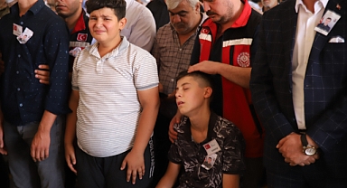 Şehidin naaşı gözyaşıyla uğurlandı